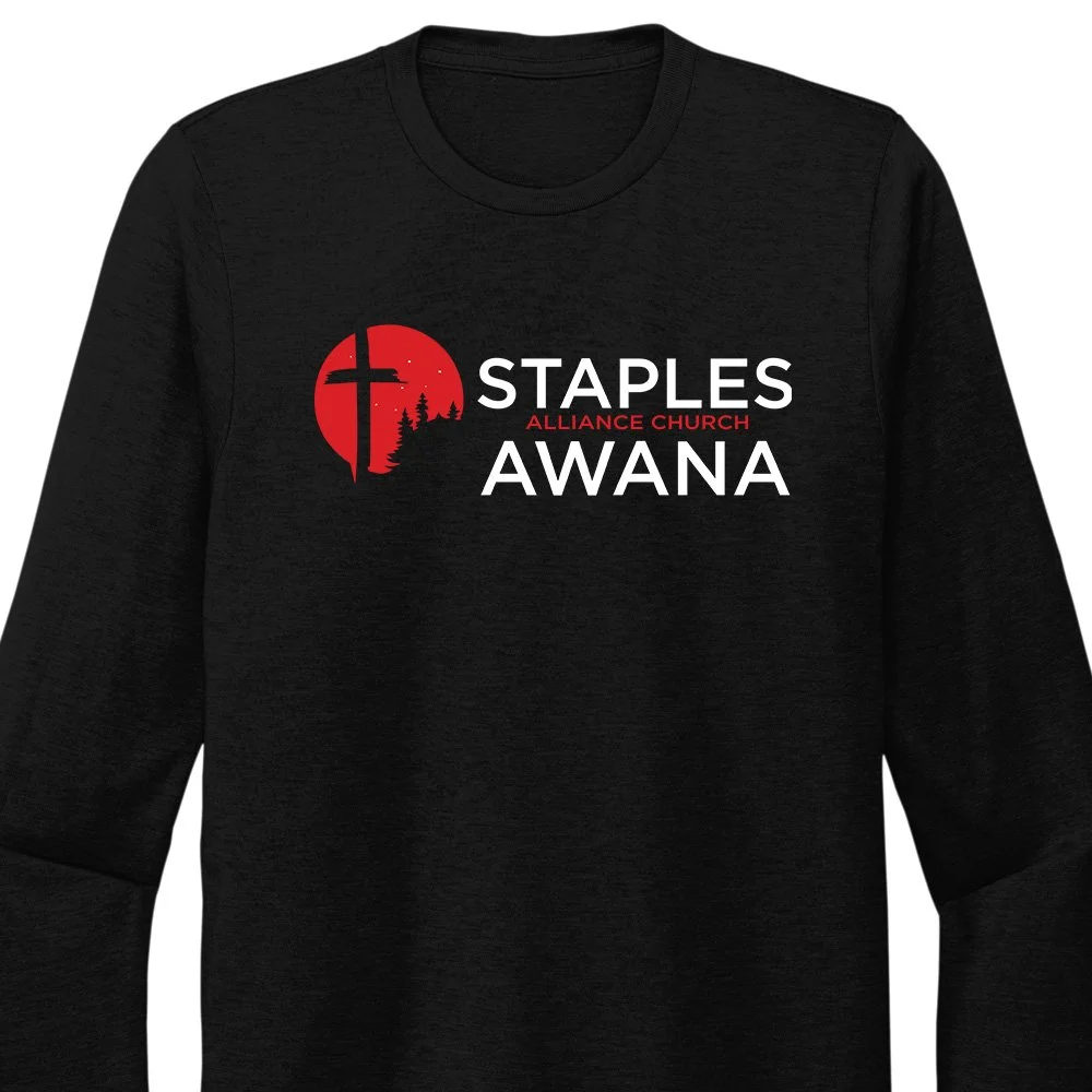 Awana: Long Sleeve T-Shirt, Black