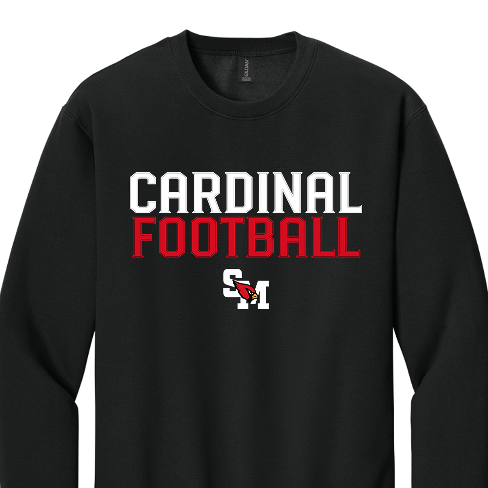 FB: Crewneck Sweatshirt, Black (Adult + Youth)