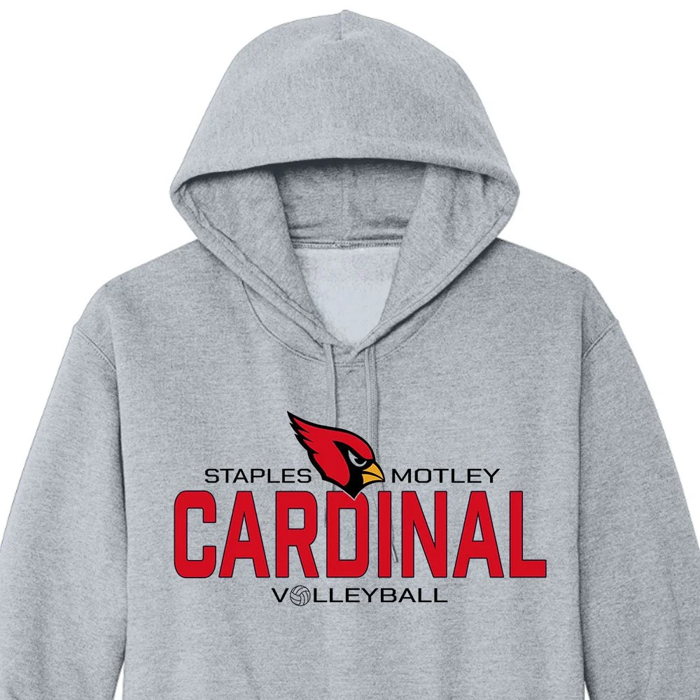 VB: Hooded Sweatshirt, Gray