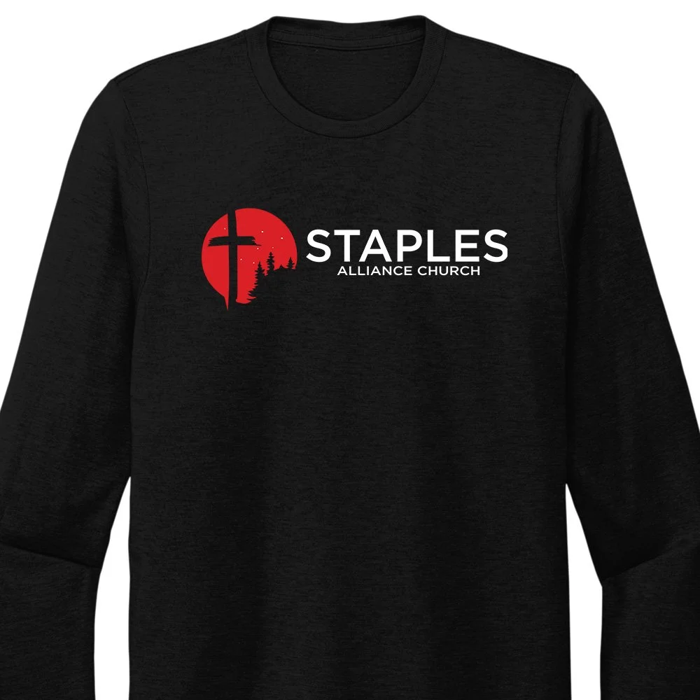 AC: Long Sleeve T-Shirt, Black