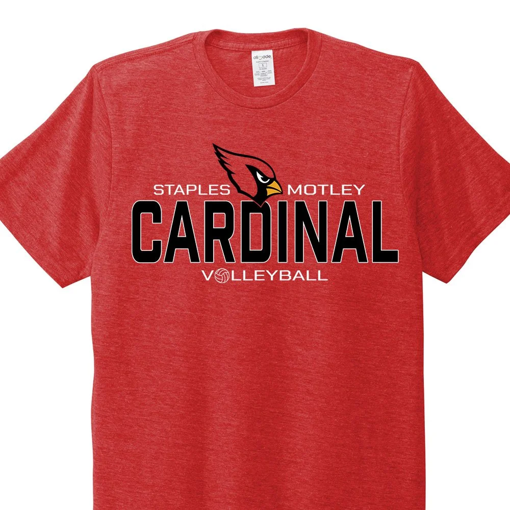 VB: T-Shirt, Red (Adult + Youth)