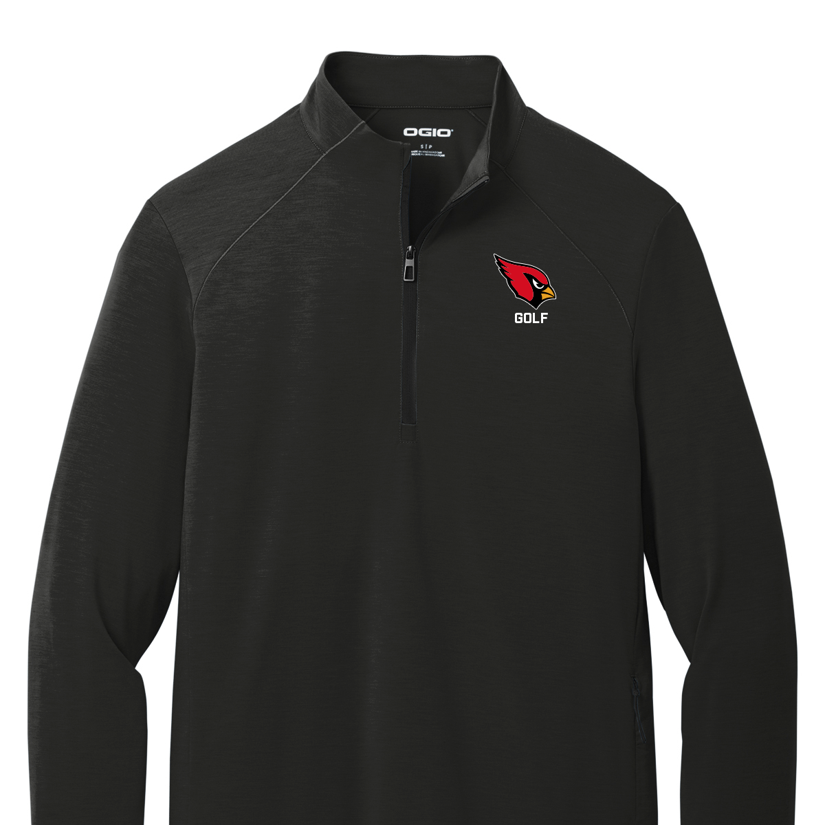 GOLF: OGIO® Men's  Motion 1/4-Zip, Black