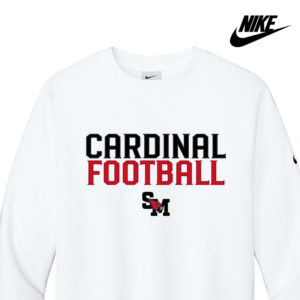 FB: Nike Crewneck Sweatshirt, White