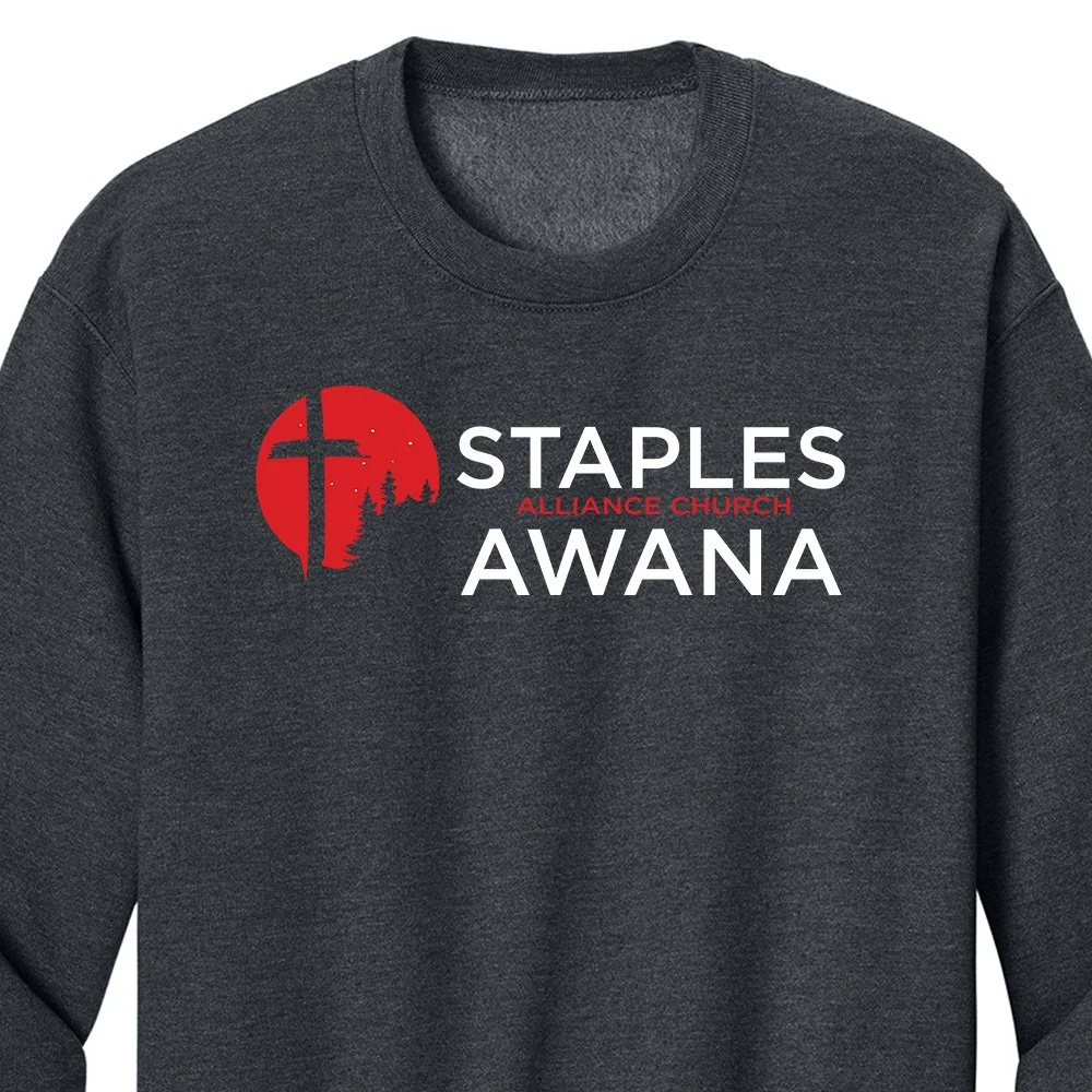 Awana: Crewneck, Dark Gray