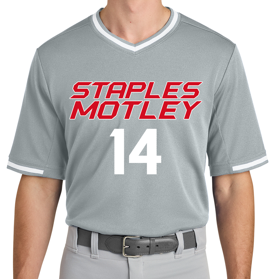 BASEBALL: Practice Jersey, Gray