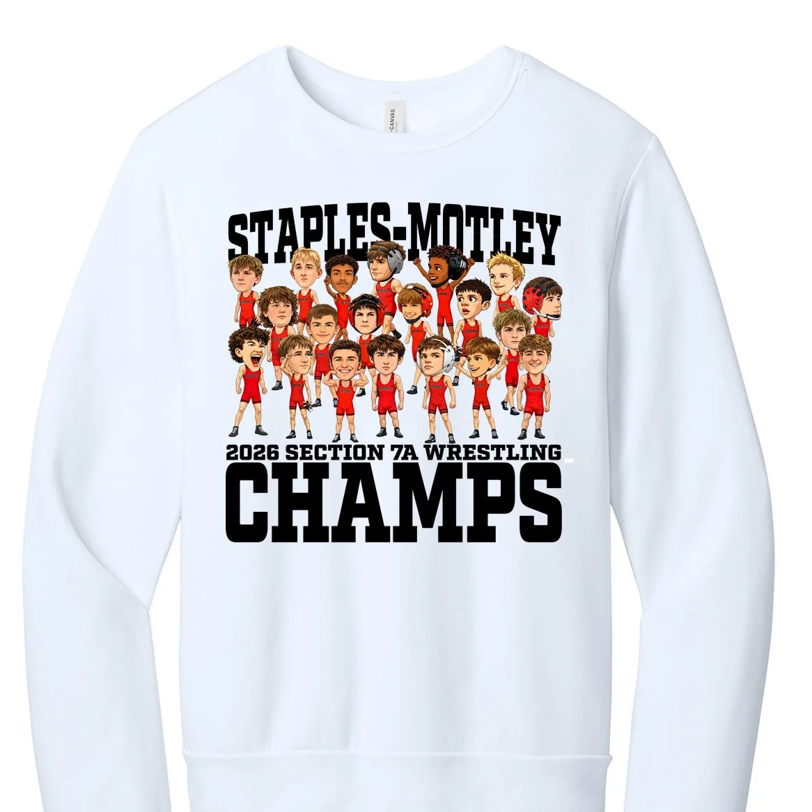 STATE BOUND: Bobblehead Crewneck Sweatshirt