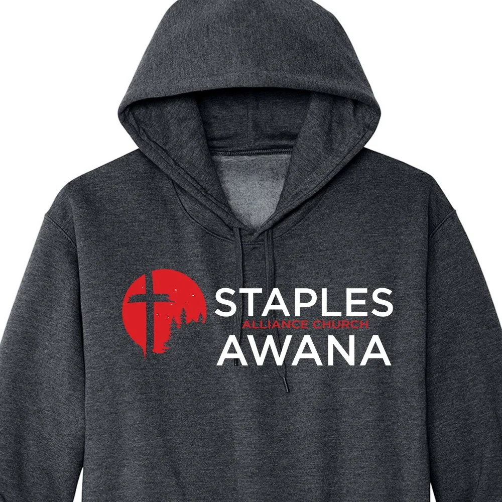 Awana: Hooded Sweatshirt, Dark Gray