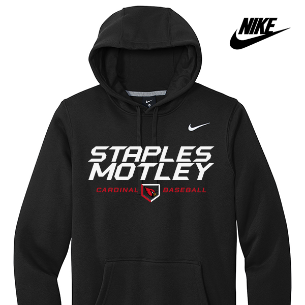 BASEBALL: Nike Hooded Sweatshirt, Black