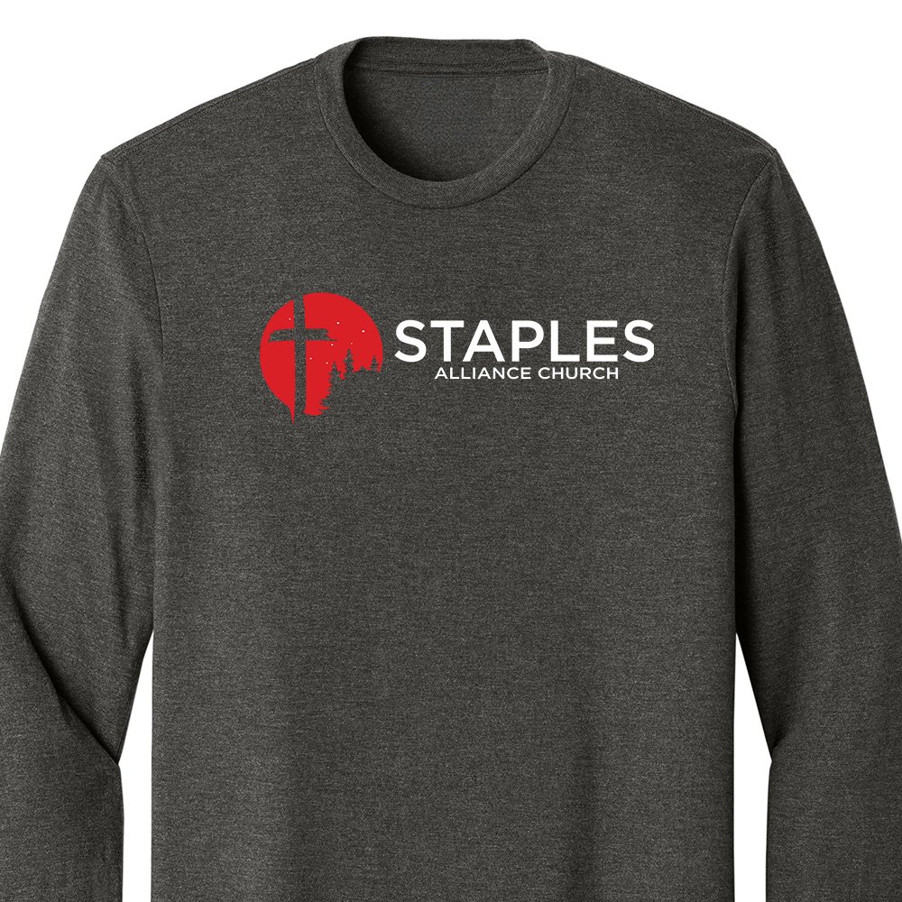 AC: Long Sleeve T-Shirt, Dark Gray