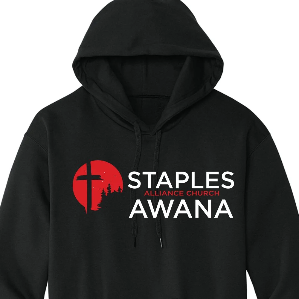Awana: Hooded Sweatshirt, Black