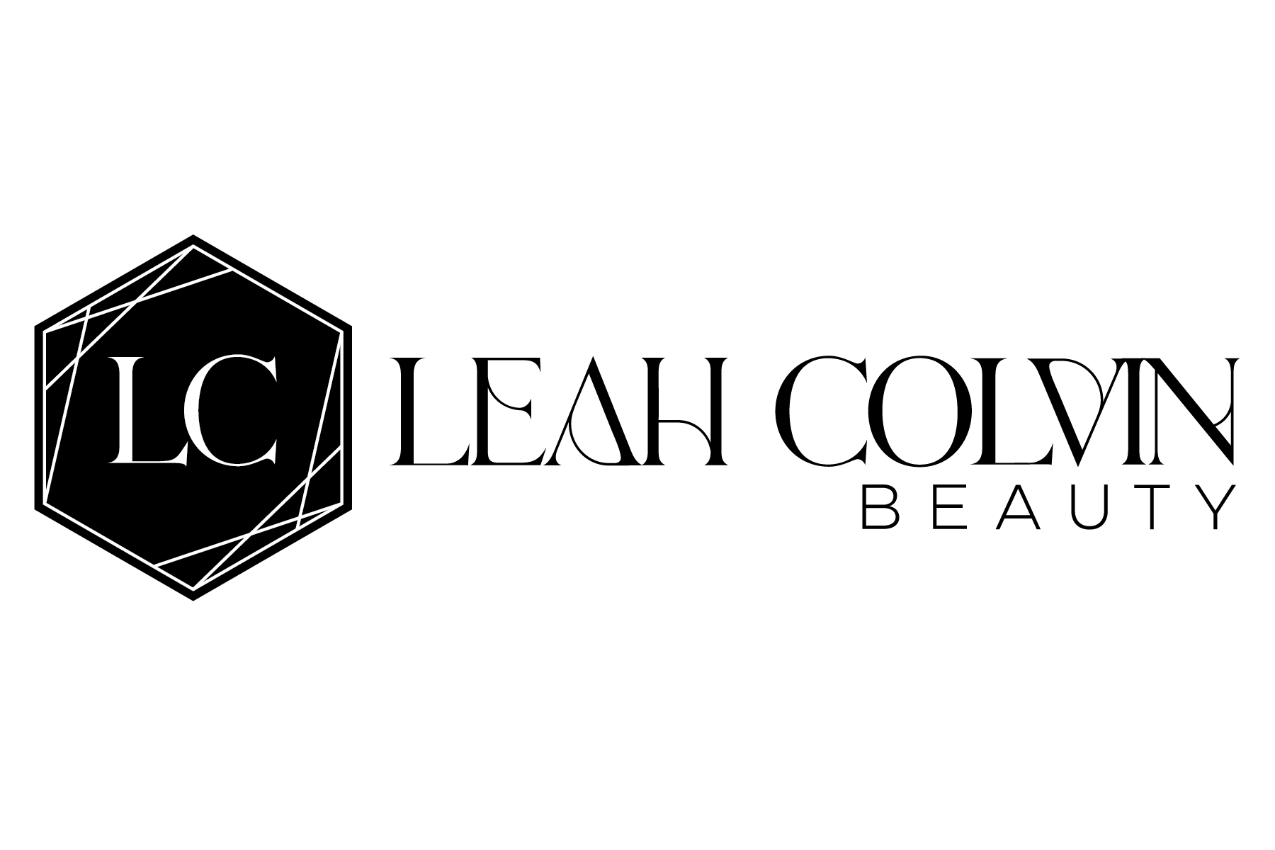 Leah Colvin Beauty Logos_Side by side logo black.png