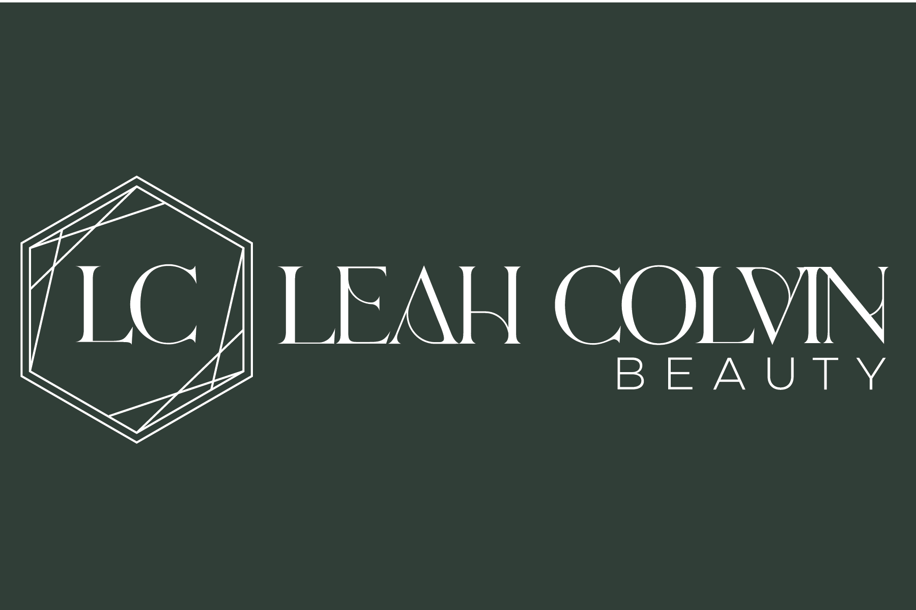 Leah Colvin Beauty Logos_Side by side logo green.png