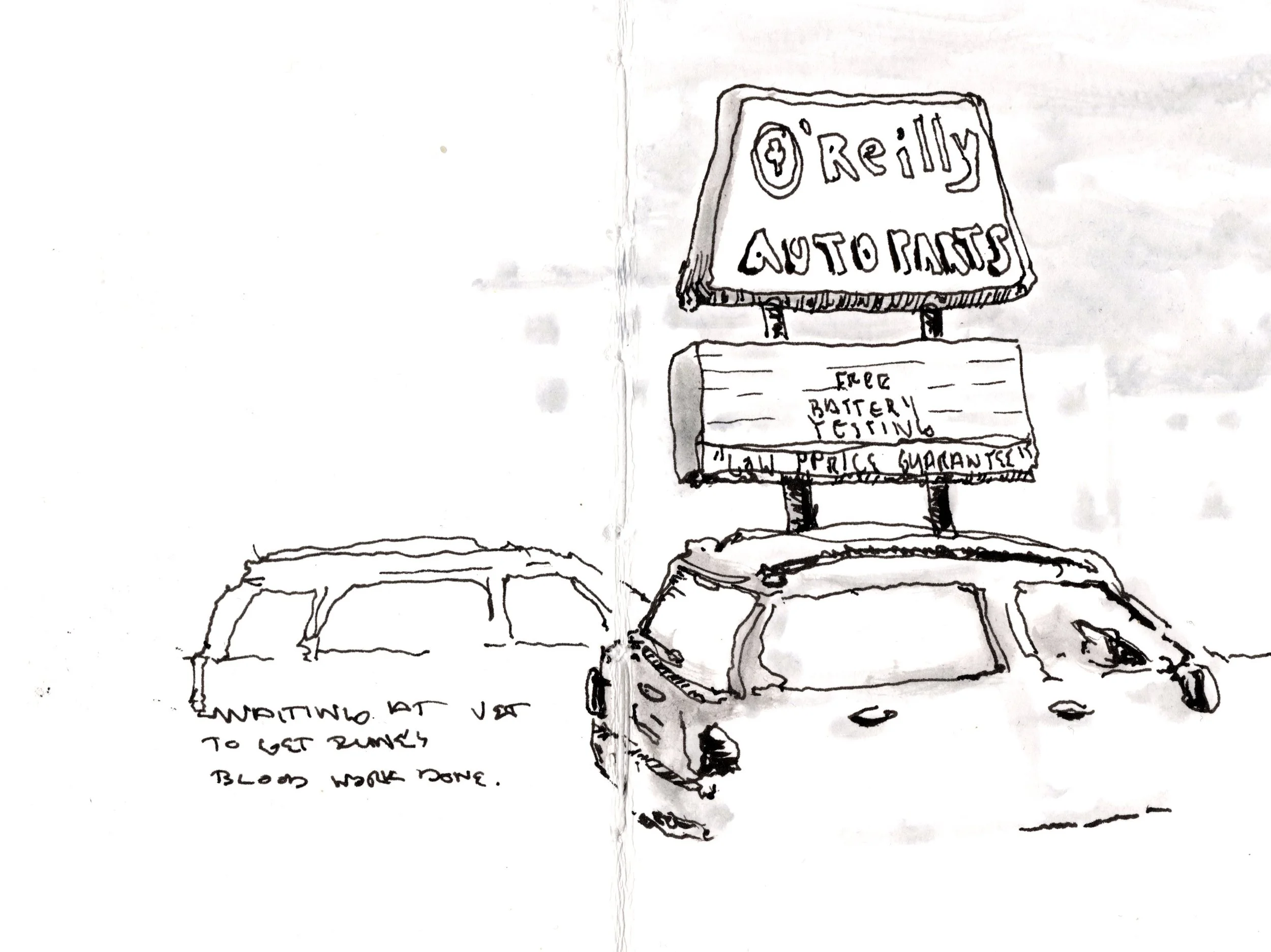 Holiday Break: Some Sketches