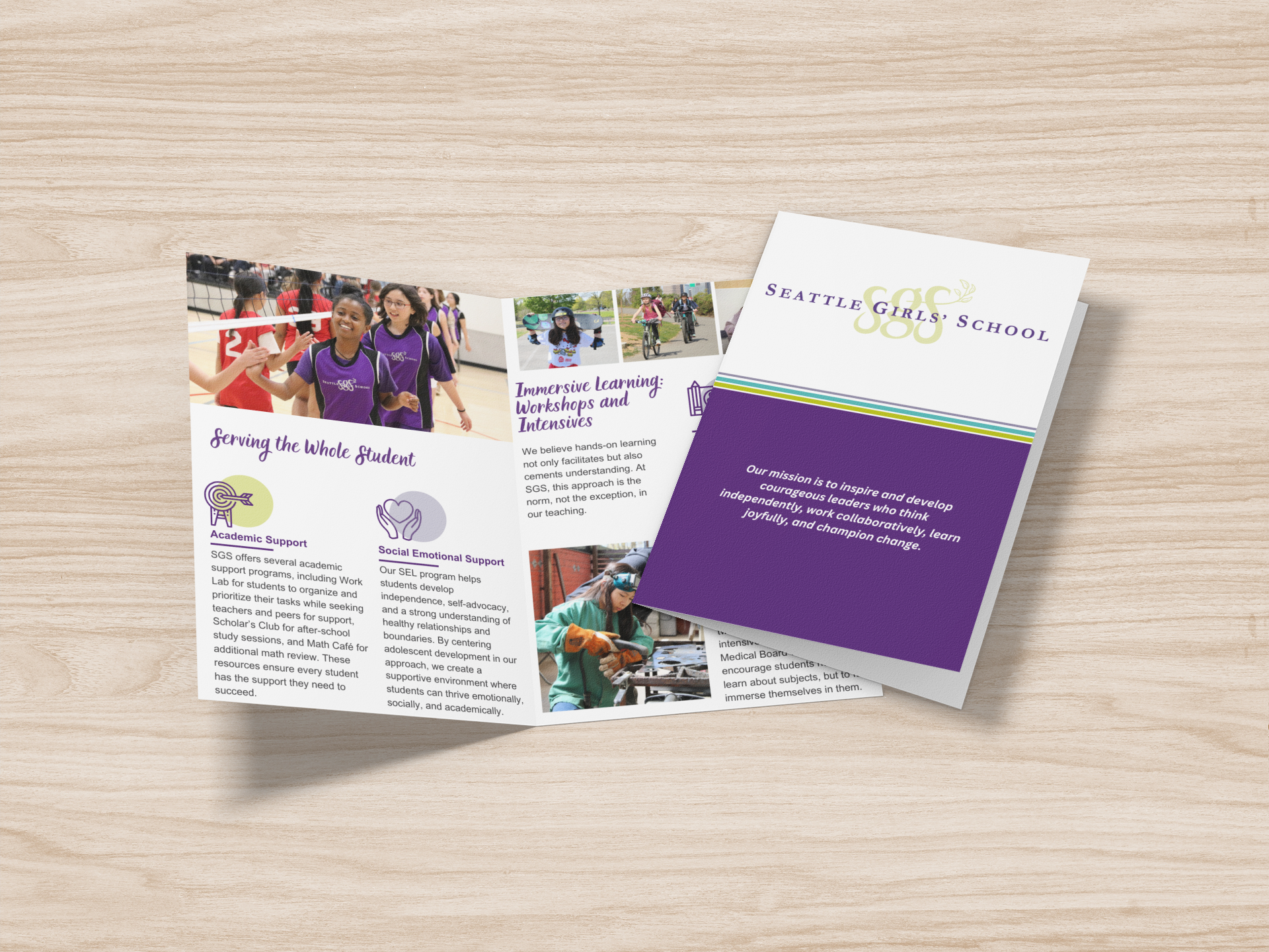  Admissions Print Collateral 
 
 Copy • Design • Branding 
