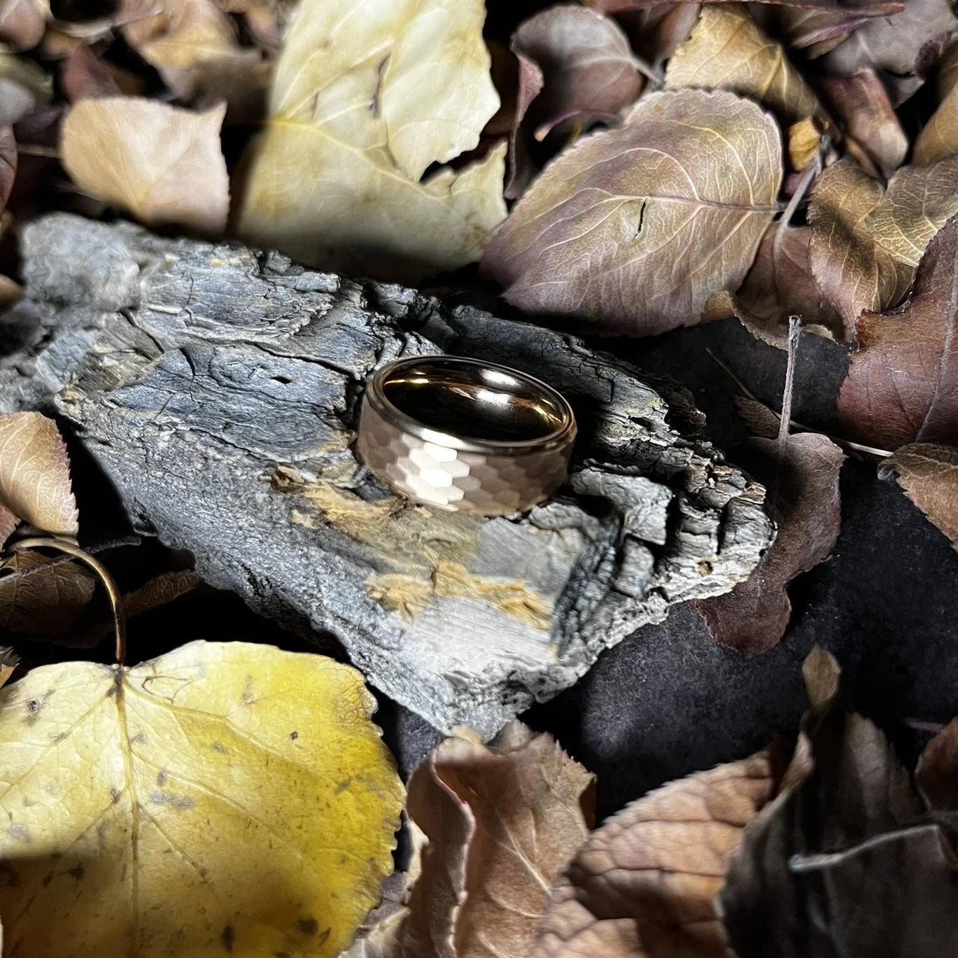 Stewart – Rose Gold Tungsten Ring | Legion of None