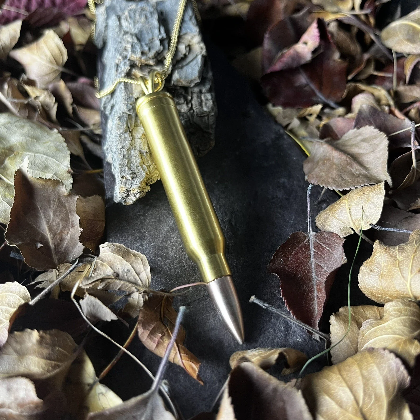 .300 Win Mag Gold Bullet Pendant – Fine Metal Jackets | Legion of None
