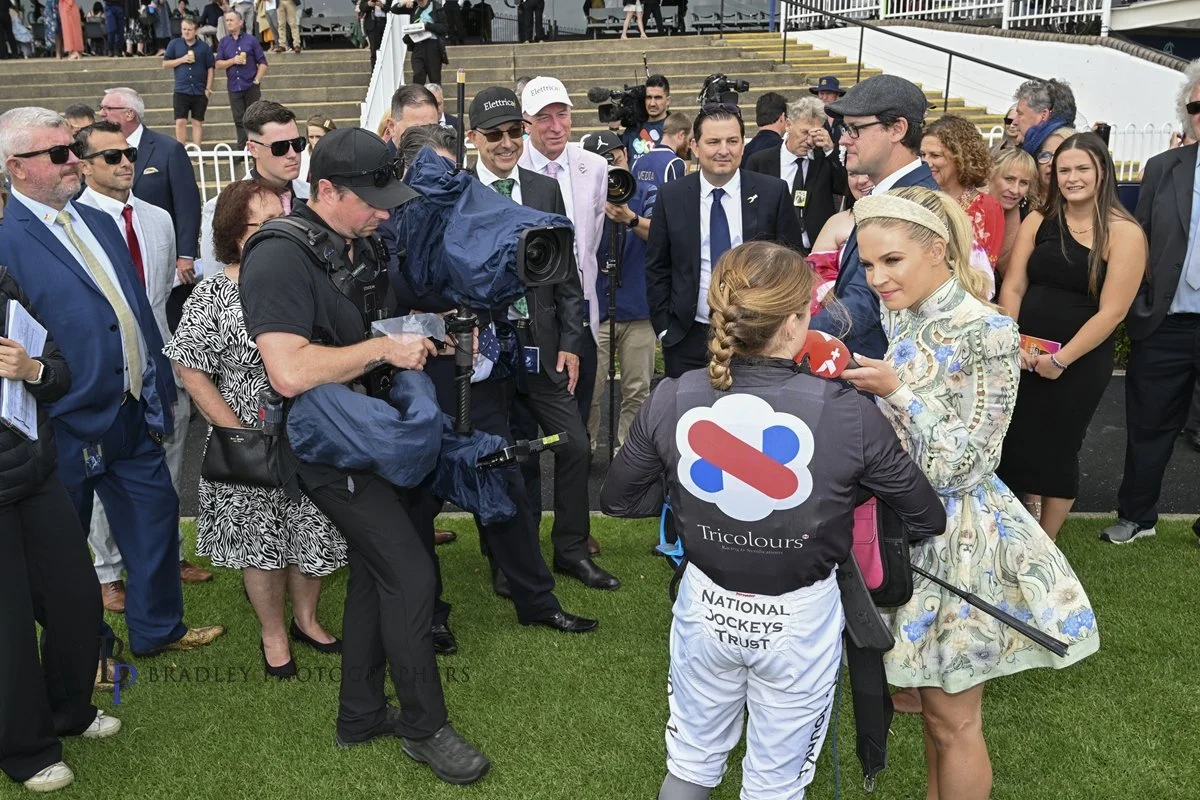 Emma Freedman - Will Freedman with Tricolours Horse Racing Sydndicates.