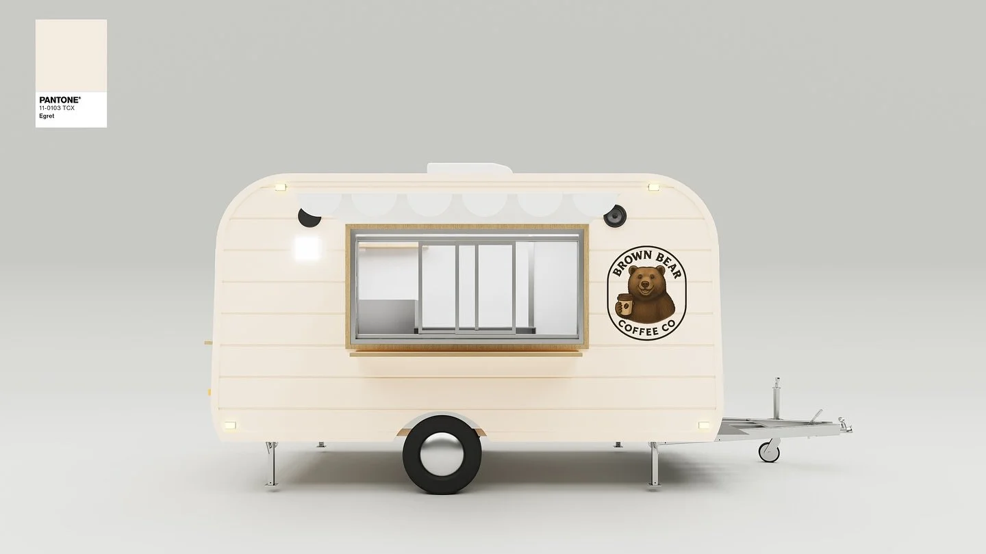 Our custom Brown Bear Coffee trailer has officially started the build process. 🔨

The trailer will be ready in January. We can&rsquo;t wait to serve you in the new year!

P.S. What do you think of the color we chose? 🤭