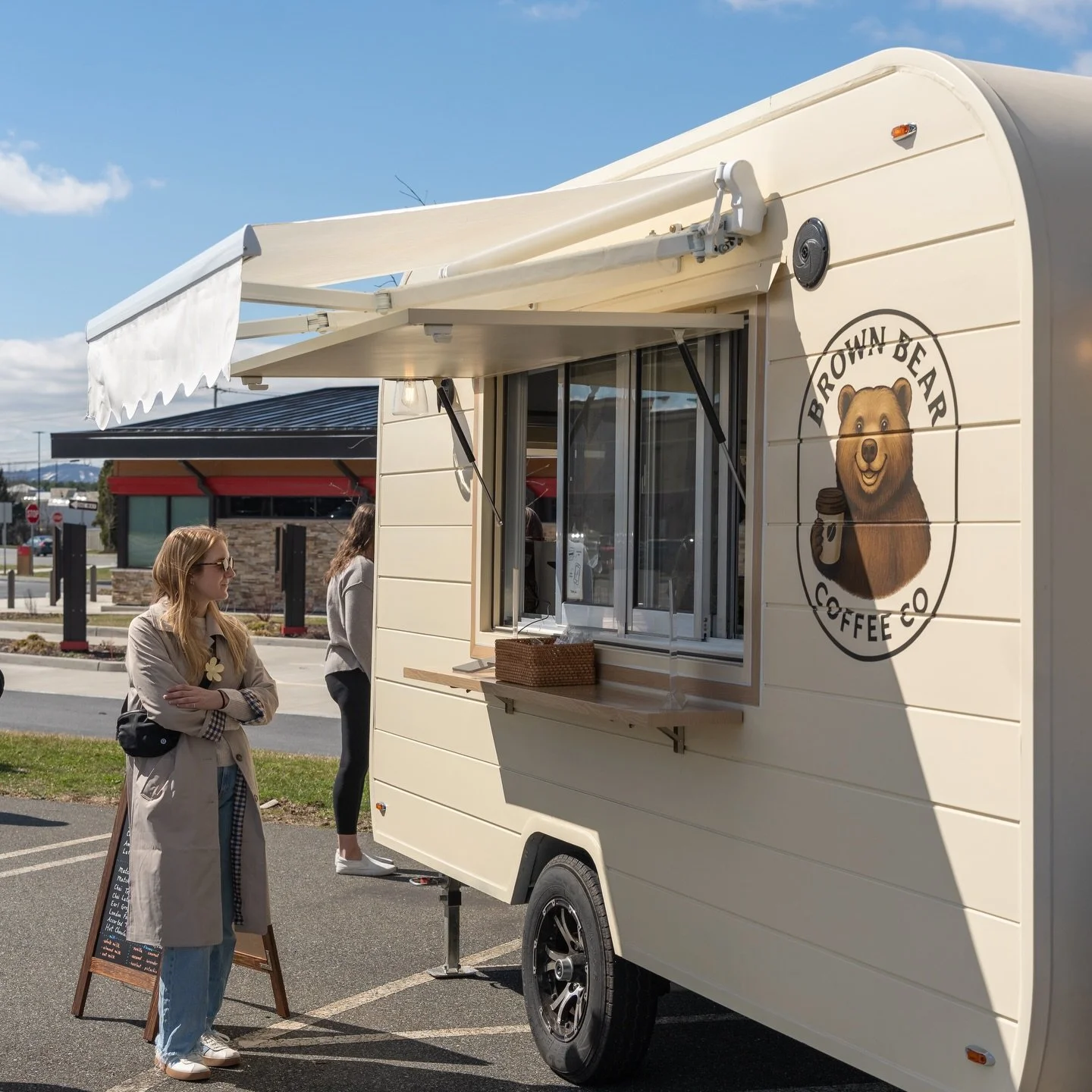 A massive thank you to everyone who came out to support us at Brown Bear&rsquo;s grand opening 🥹 We&rsquo;re so grateful to be doing this and so excited for what&rsquo;s ahead. Catch you out on the road soon! Cheers 🛻🧸☕️