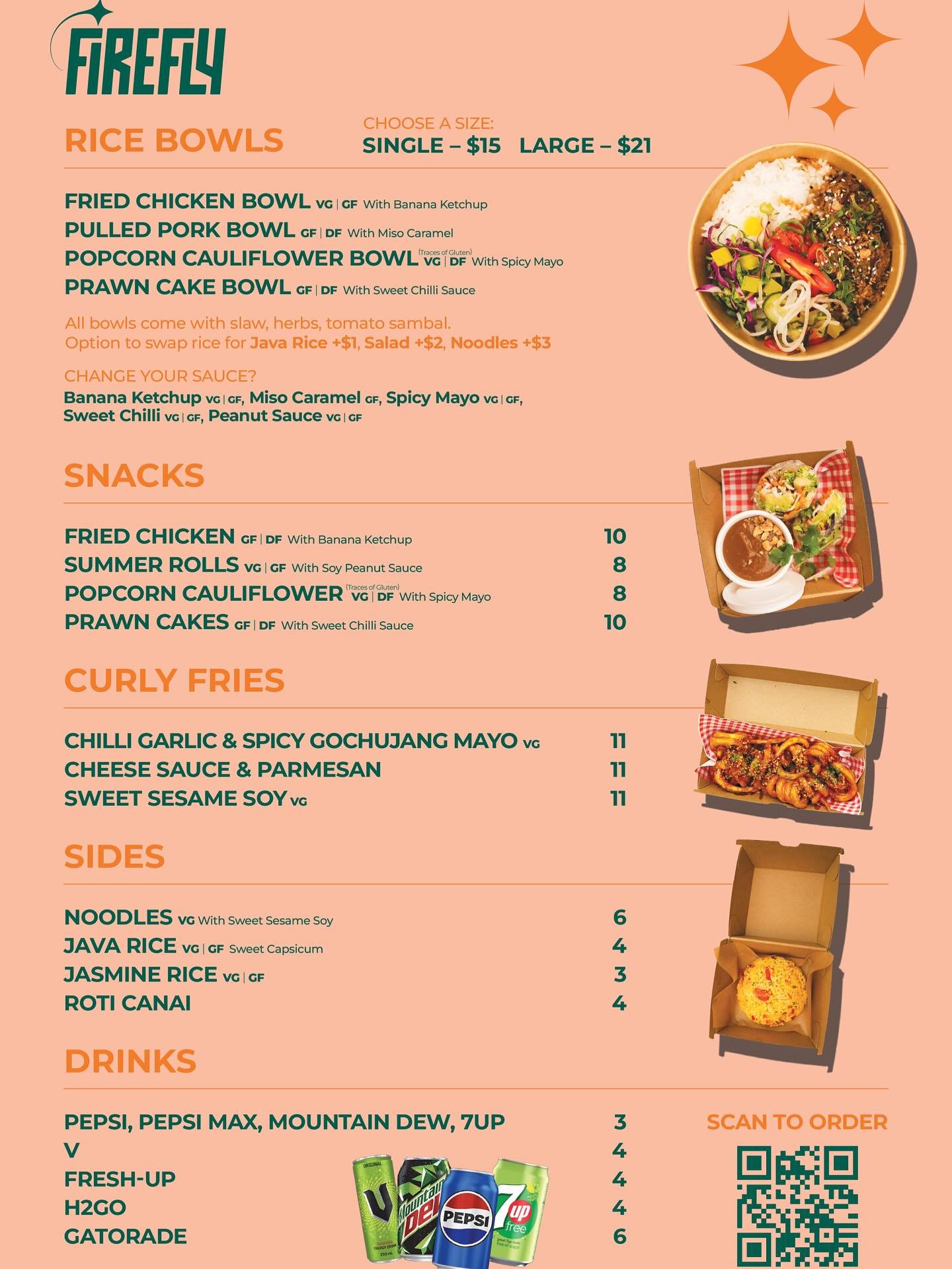 Here you have it my friends&hellip; 

Takeaways that make you feel good 😊 

Jump onto our site to order now

Open 7 days , 12pm - 8pm