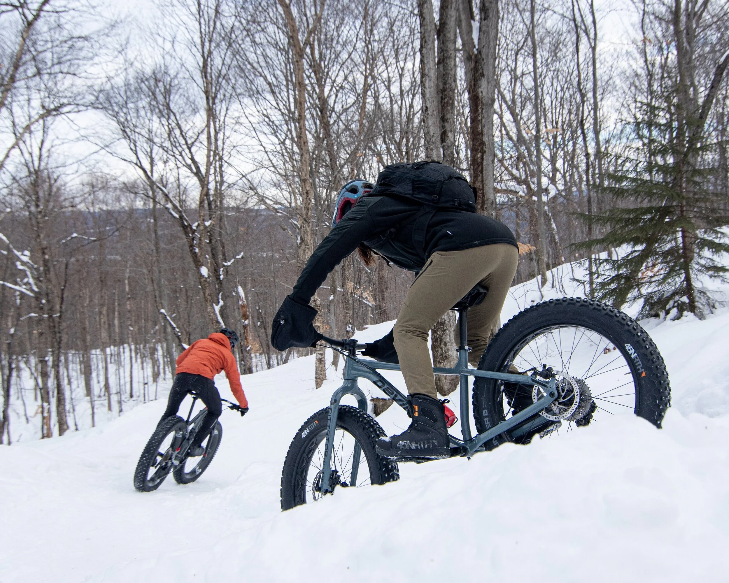 La piste KomBucha venait tout juste d’être ouverte la veille, un délice 👌 // Photo Audrey Dionne