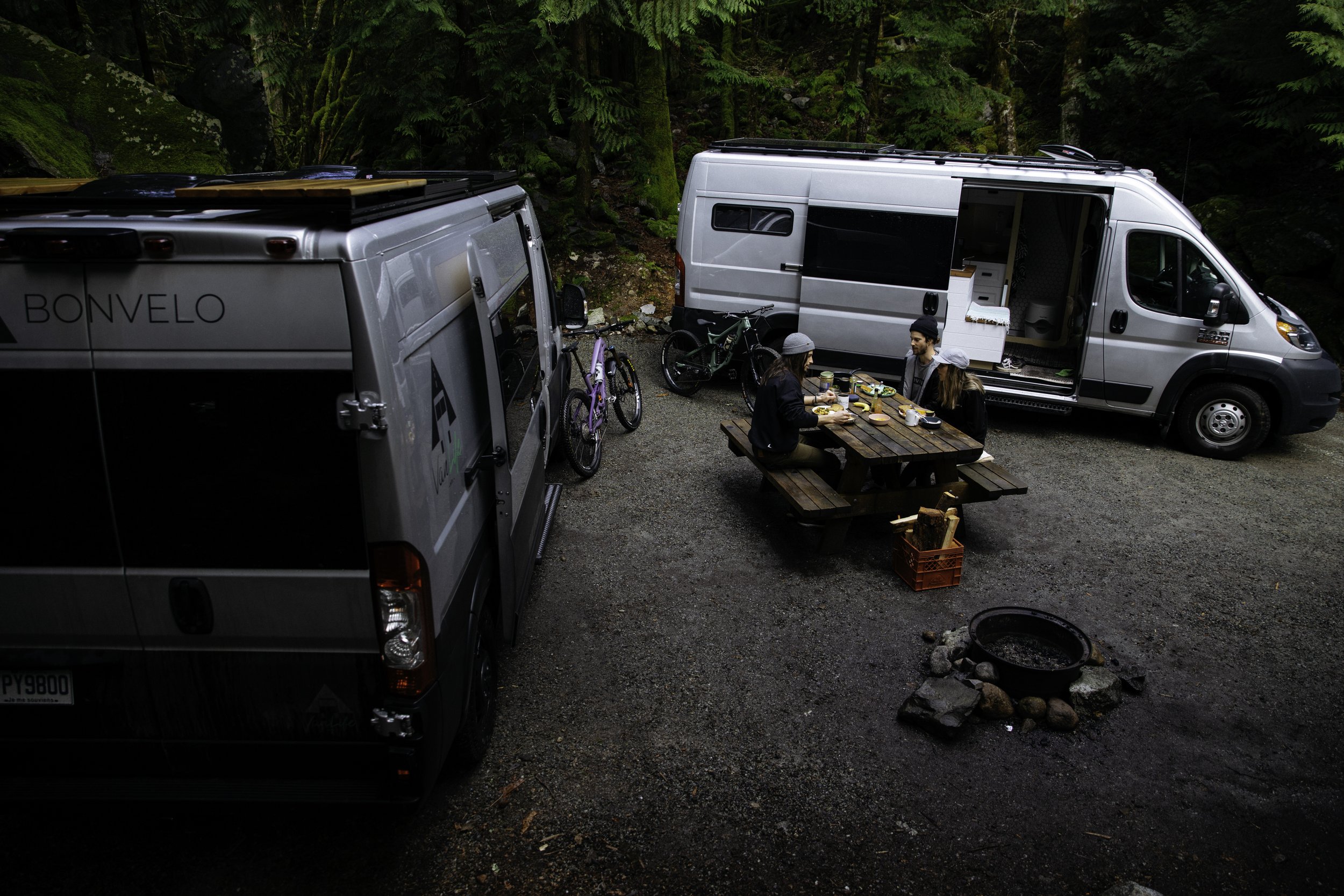 vanlife vanlifemtl squamish camping