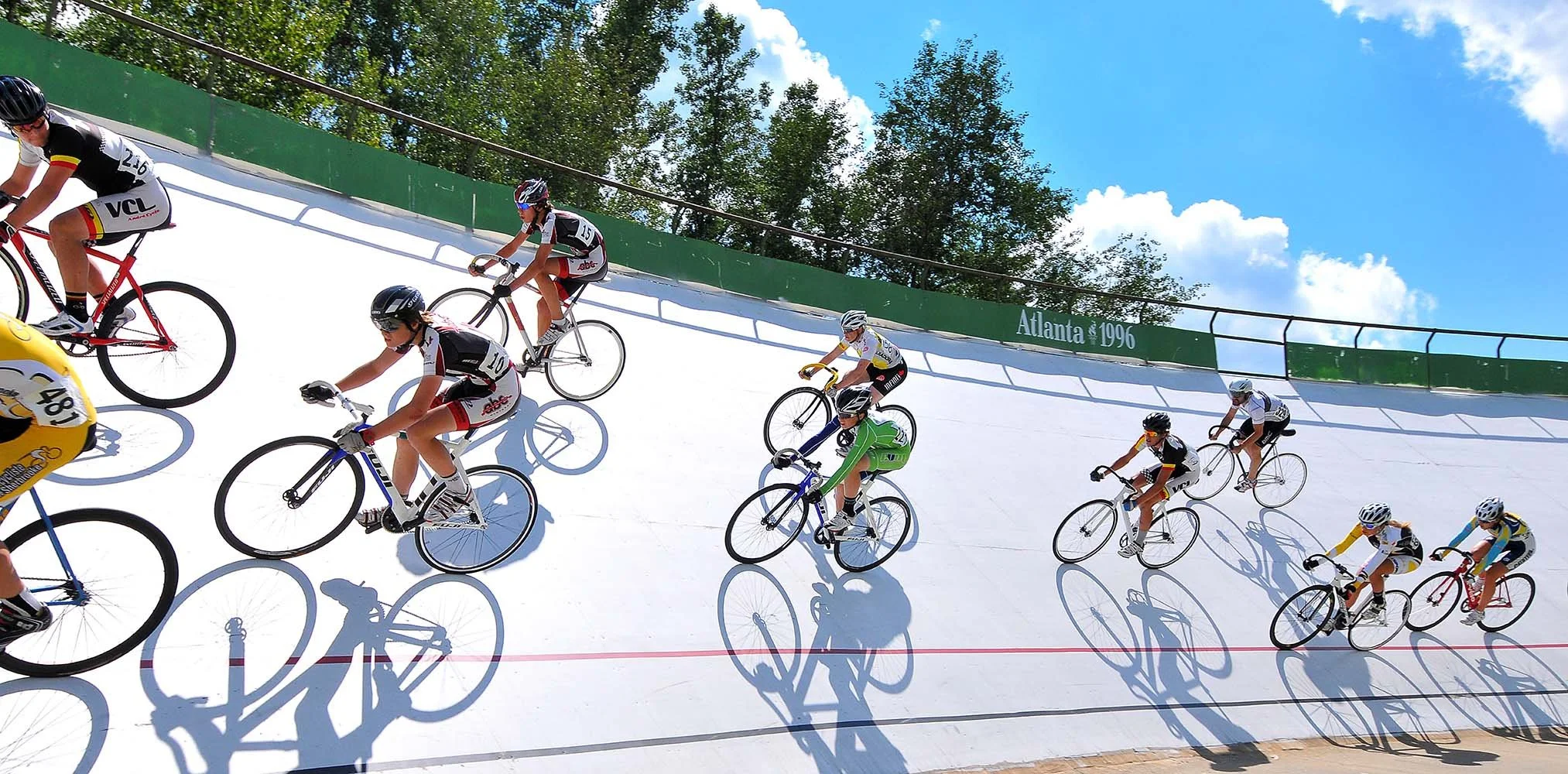  Le vélodrome a initialement servi pour les Jeux d’Atlanta 1996 