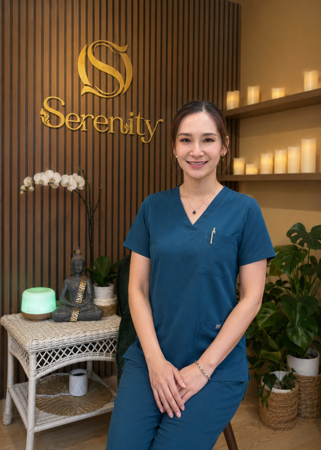 Caitlin – experienced massage therapist at Serenity Thai Massage in Silver Lake Los Angeles specializing in Deep Tissue, Swedish, Thai Combination, and personalized therapeutic massage.