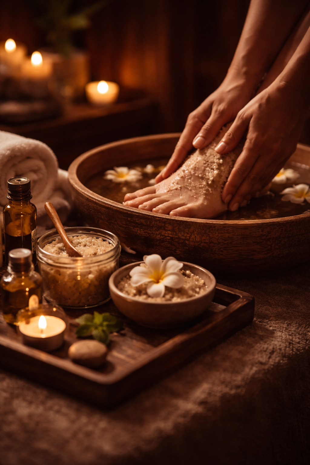 Relaxing foot scrub therapy session.png