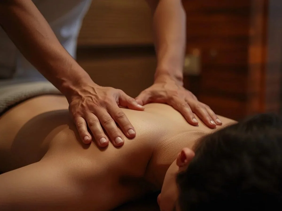Deep tissue massage therapy for muscle tension relief in Silver Lake Los Angeles