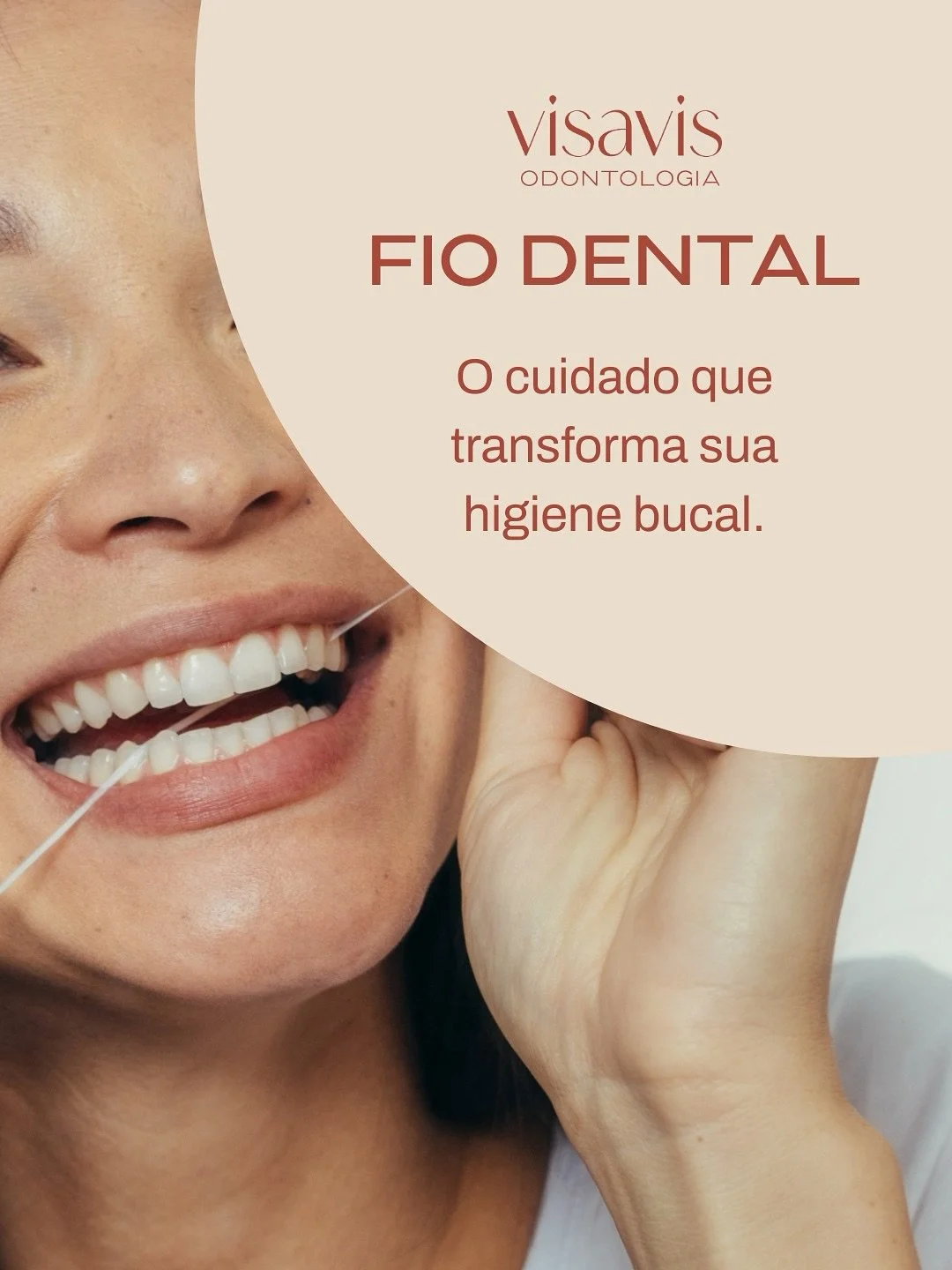 ✨ O fio dental &eacute; um detalhe que faz toda a diferen&ccedil;a!

Ele alcan&ccedil;a onde a escova n&atilde;o chega, prevenindo c&aacute;ries, inflama&ccedil;&otilde;es e garantindo um sorriso mais saud&aacute;vel e bonito.

👉 Inclua esse h&aacut