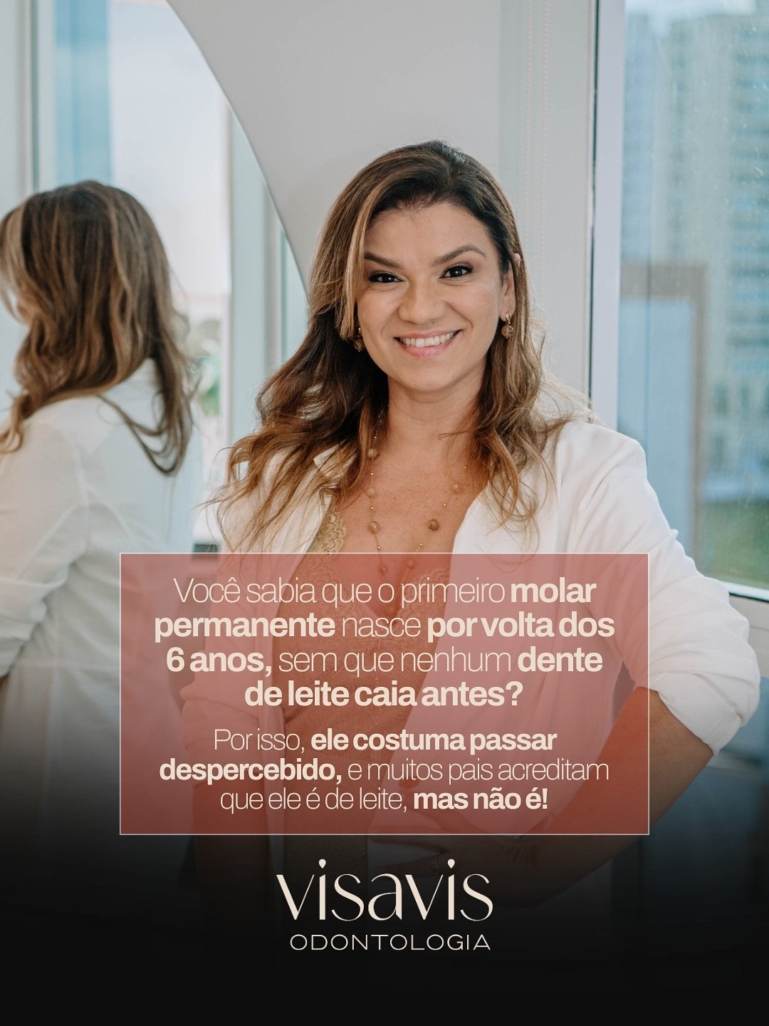 O primeiro molar permanente merece aten&ccedil;&atilde;o especial!

Voc&ecirc; sabia que ele surge por volta dos 6 anos, mesmo antes de qualquer dente de leite cair? Por isso, muitas vezes passa despercebido, mas &eacute; um dente definitivo e fundam