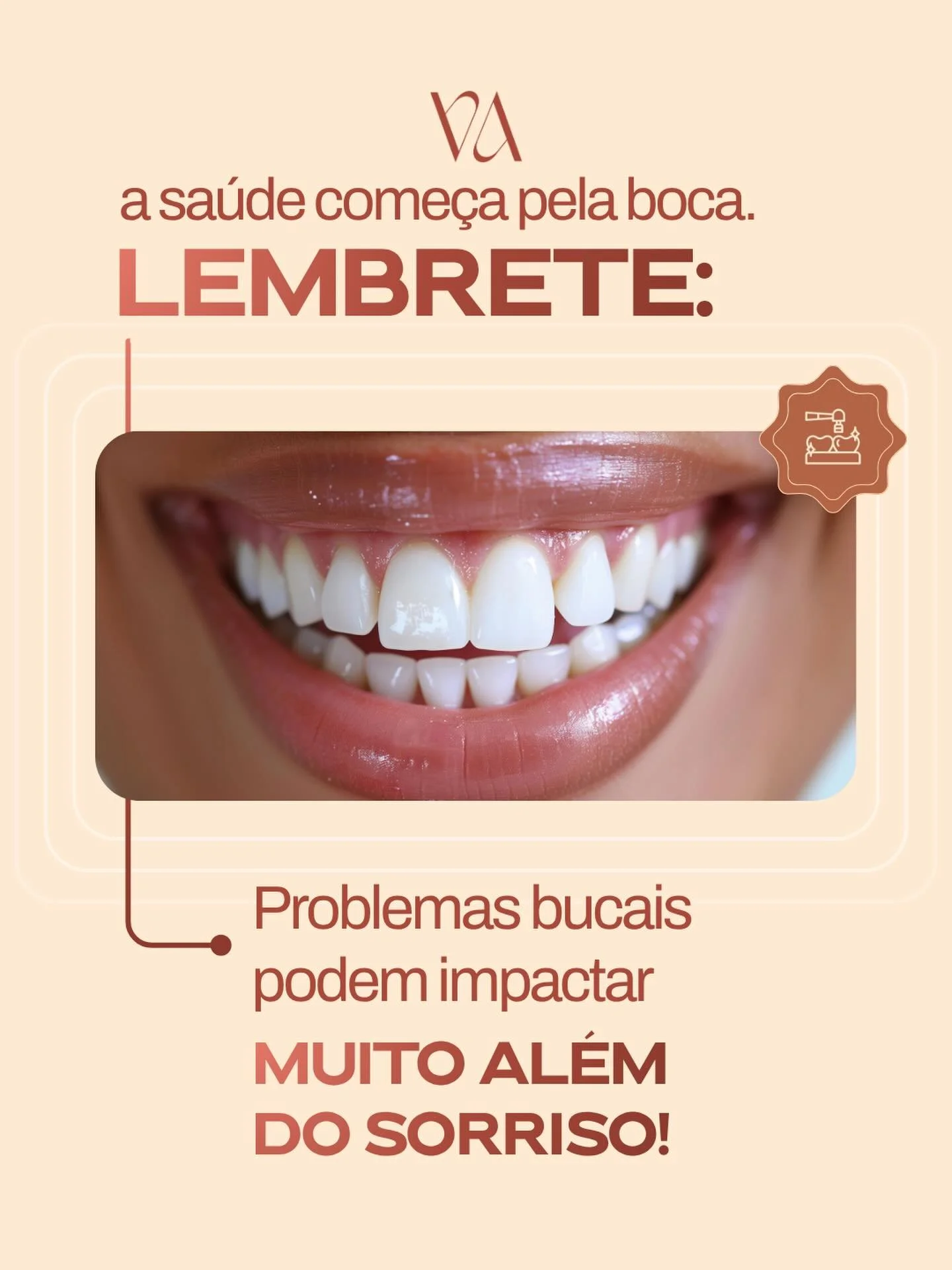 A sa&uacute;de come&ccedil;a pela boca &mdash; e os impactos v&atilde;o muito al&eacute;m do sorriso.

Problemas bucais n&atilde;o tratados podem influenciar a mastiga&ccedil;&atilde;o, a digest&atilde;o, a fala e at&eacute; se relacionar com inflama