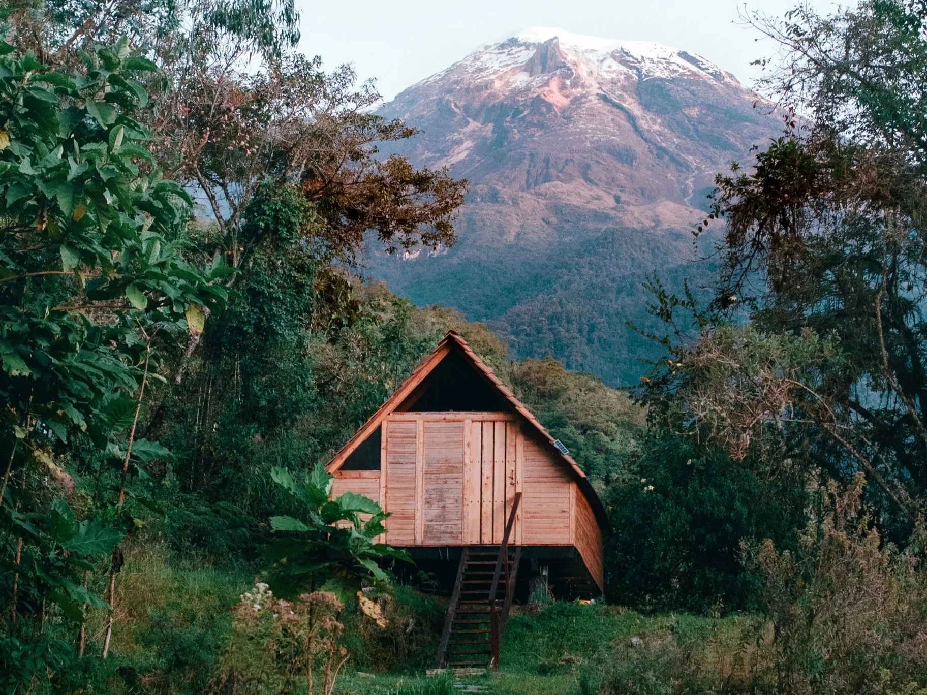 Fotografía Airbnb de una cabaña