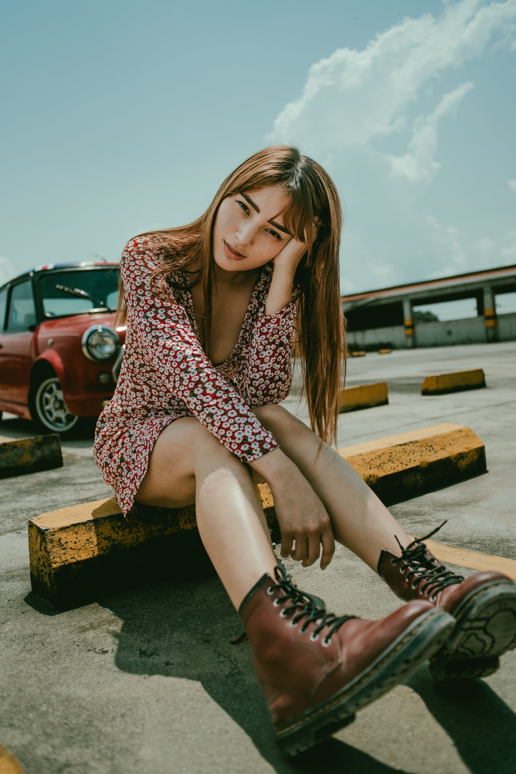 Sesión de portafolio para modelo en Bogotá — Mauricio Candela