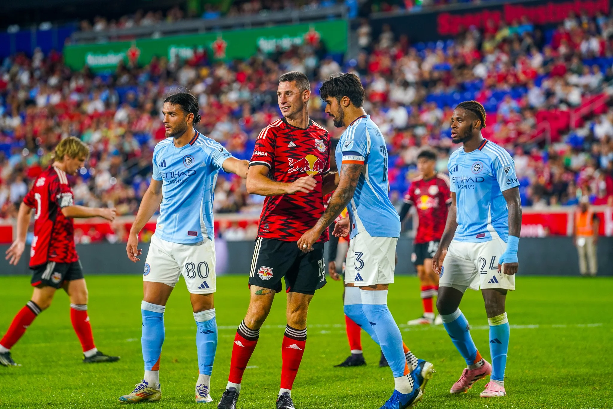 New York red bulls vs NYCFC in Photos