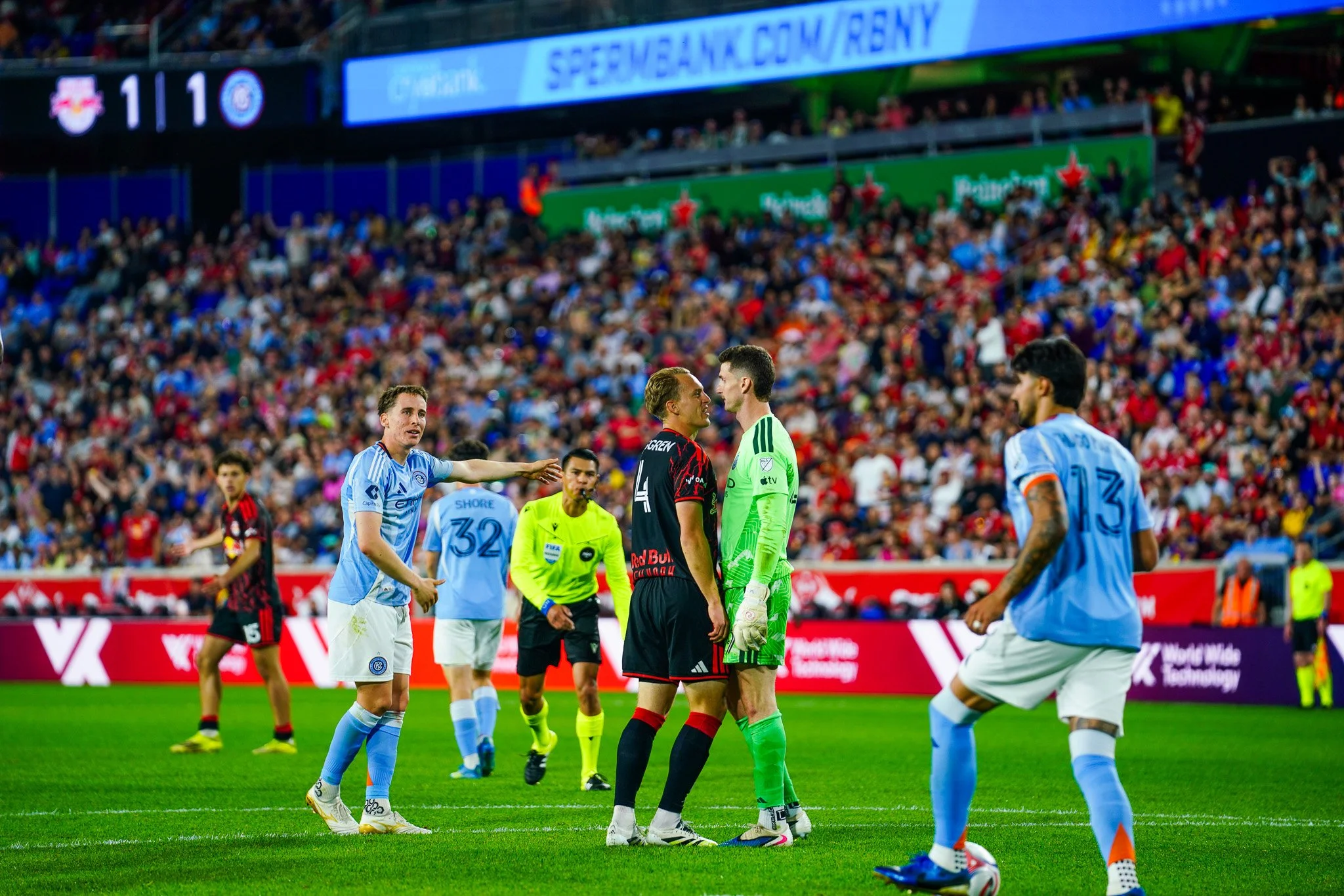 Smoke, Chaos, and City Pride: Red Bulls and NYCFC Battle to Another Fierce Hudson River Derby