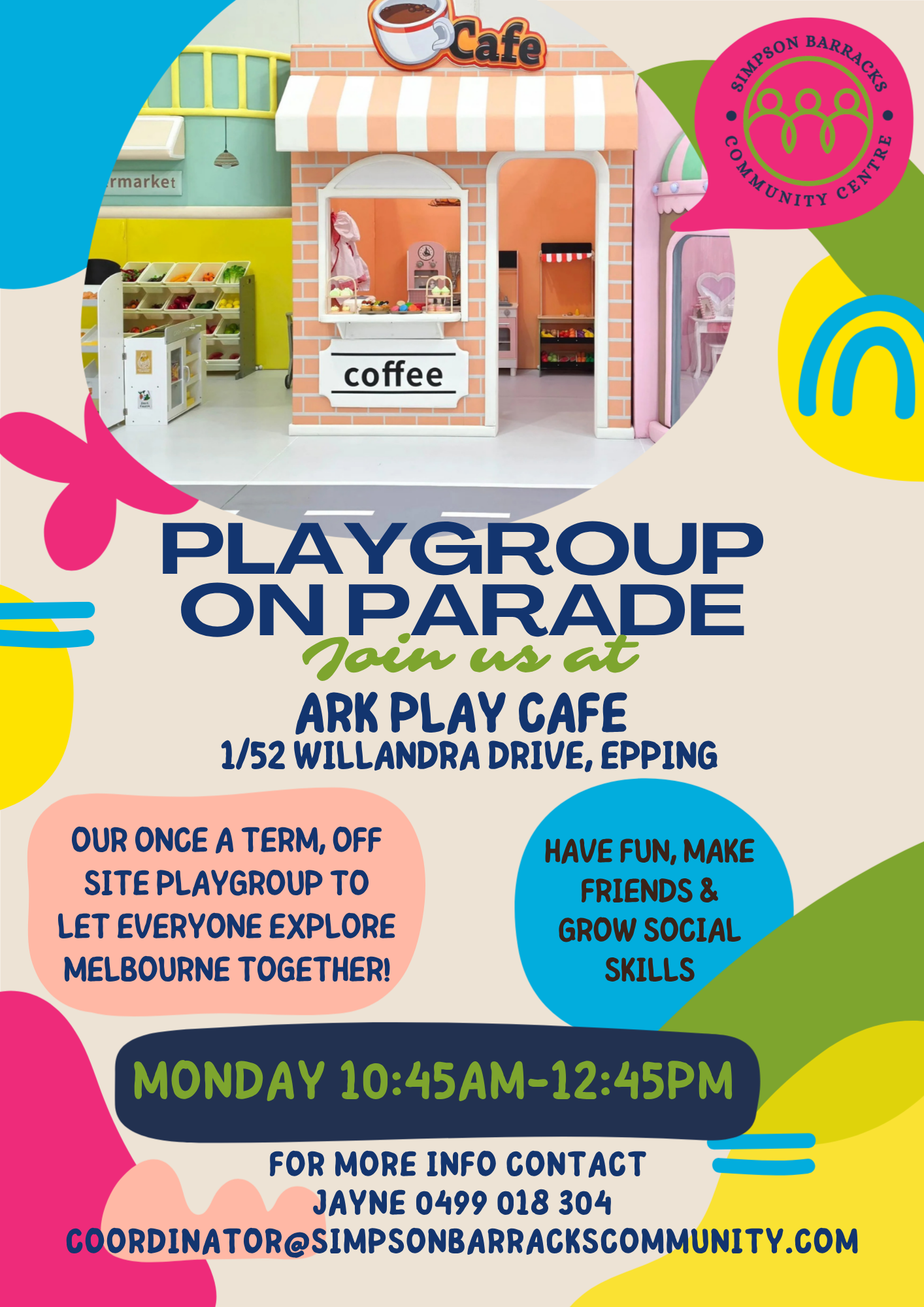 Playgroup on Parade click for ticket link