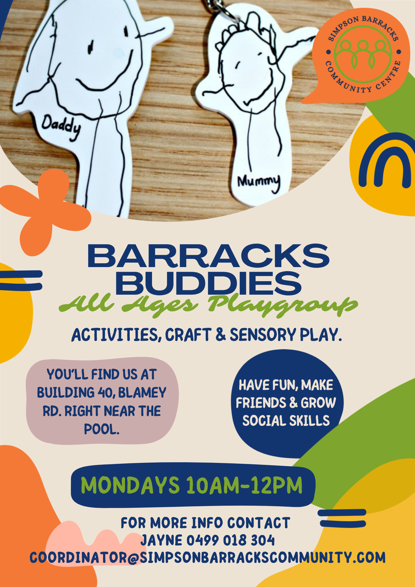 Monday - Barracks Buddies Playgroup