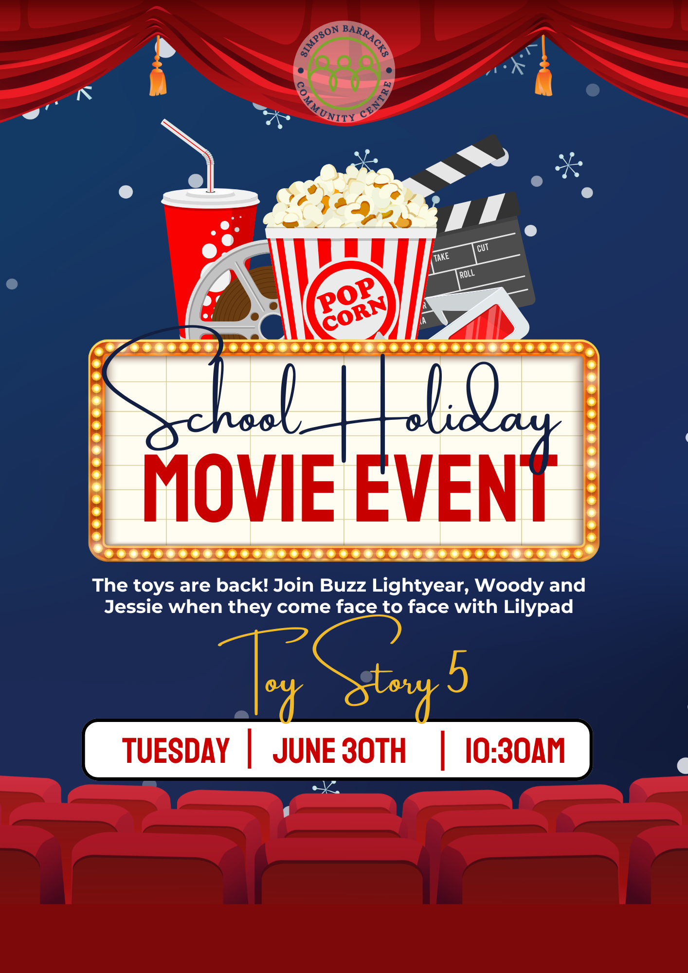 School Holiday Movie Event