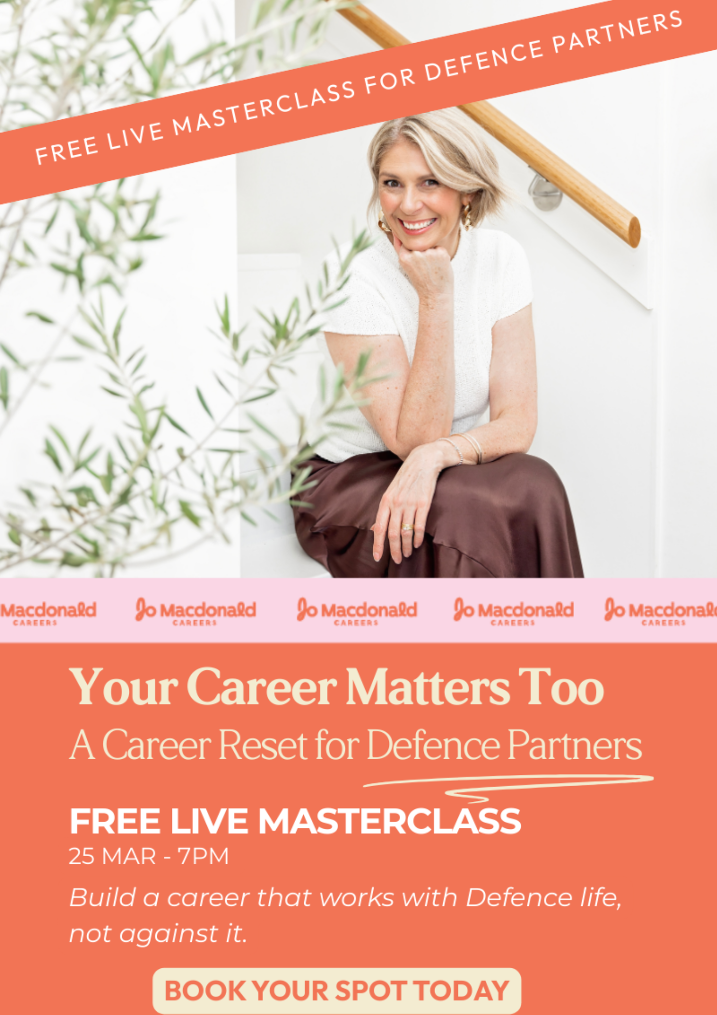 Jo Macdonald careers - click for free live masterclass