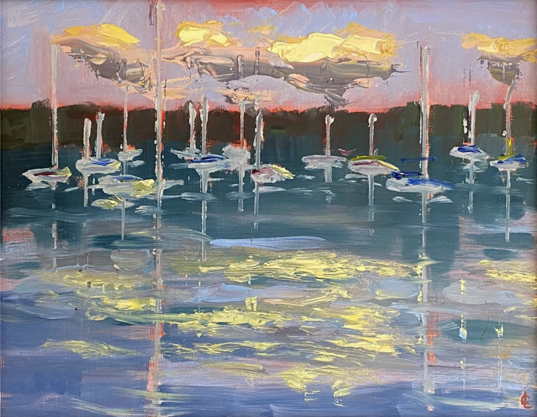 Evening Light in Plein Air  
 Oil on panel, 2021,  size: 9 x 12
 Shop Gallery →