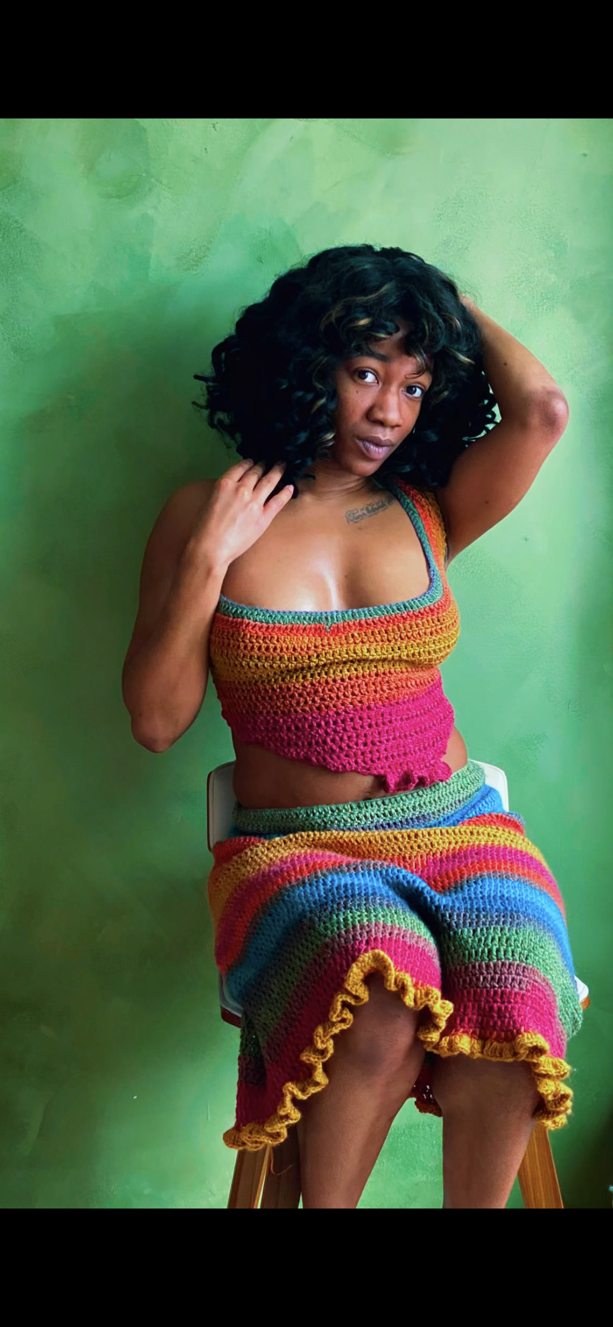 Rainbow Crochet Set