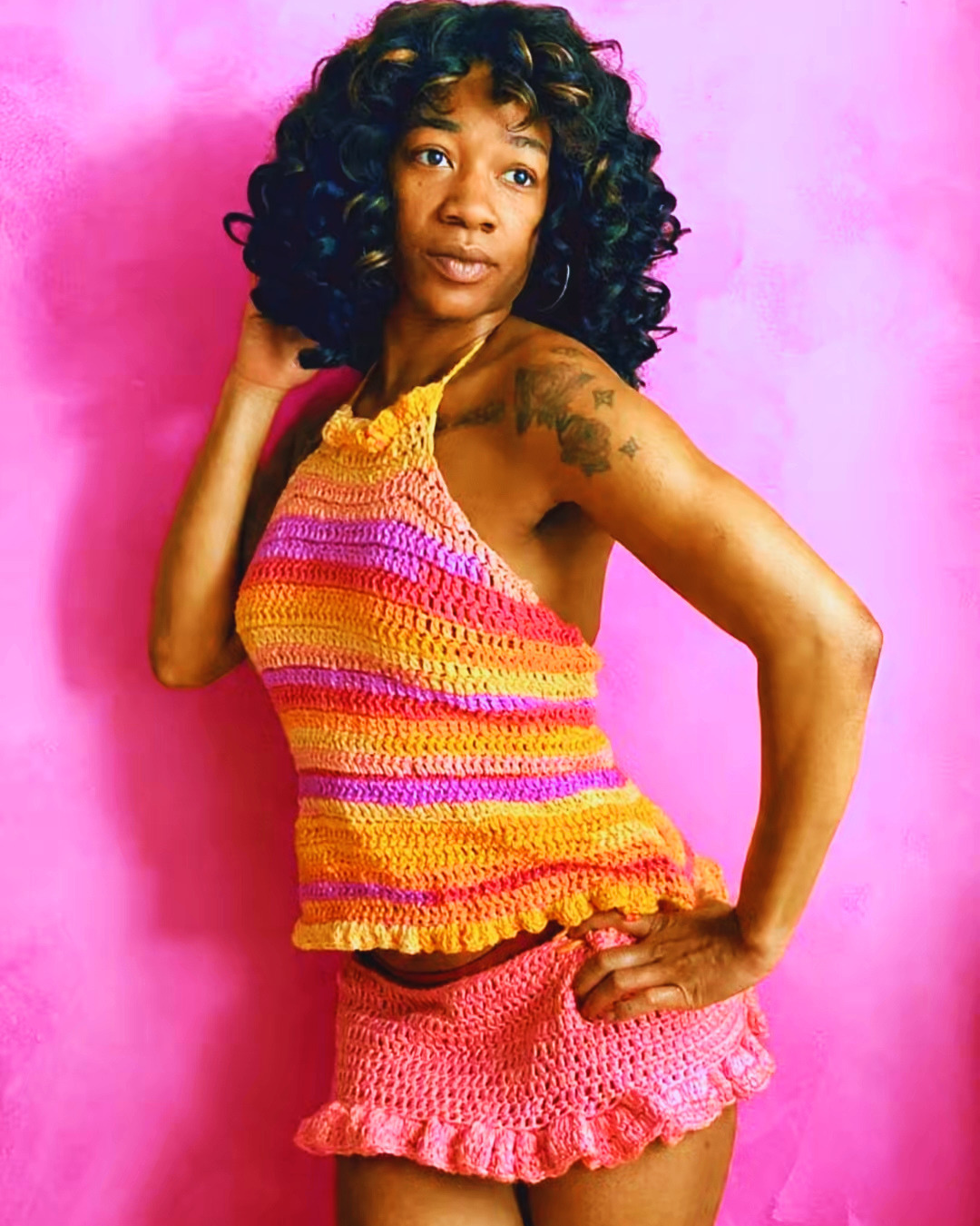 Sunset Crochet Top