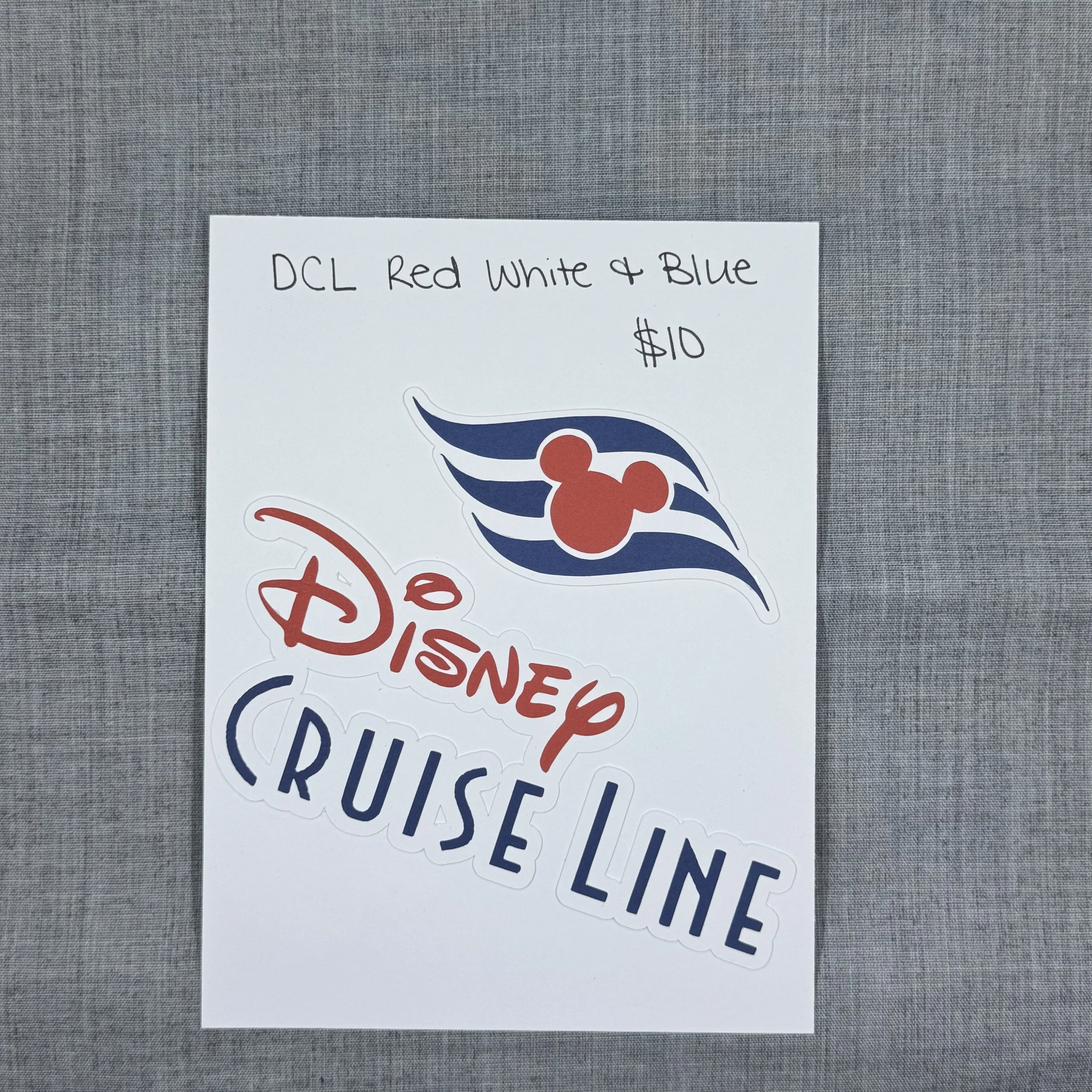 DCL Red White & Blue