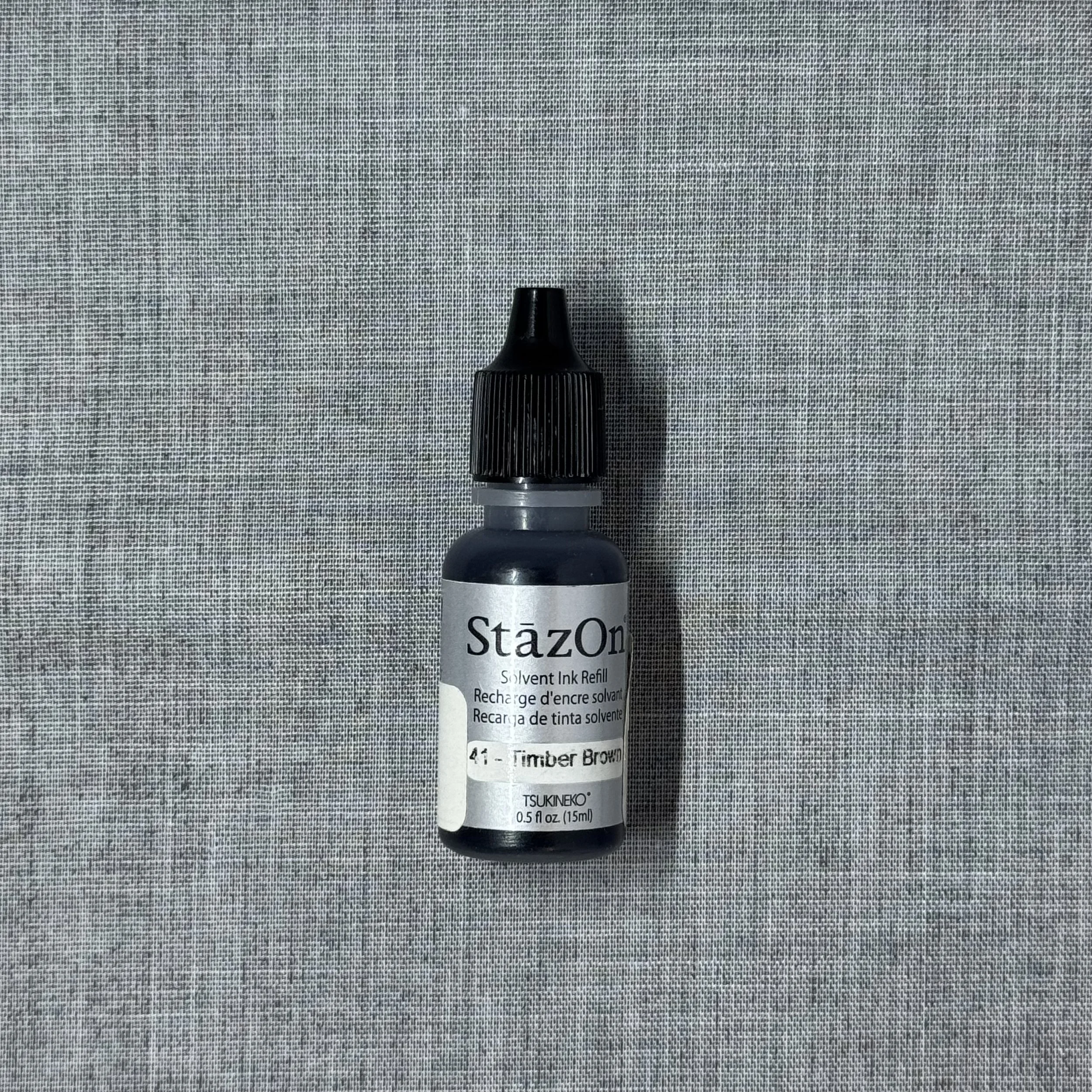 Timber Brown StazOn Re-Inker