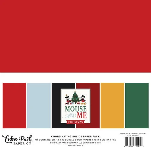 Mouse and Me Christmas Solids