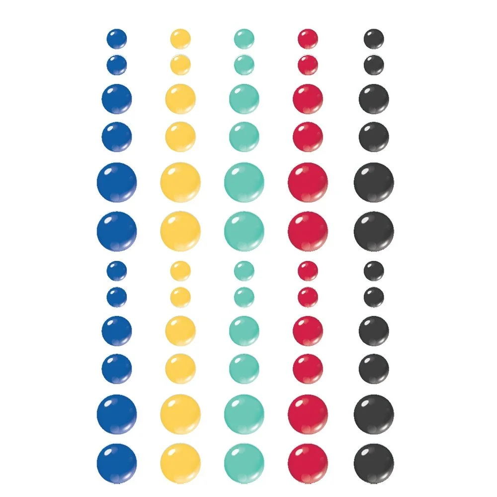 Say Cheese Tinseltown Enamel Dots