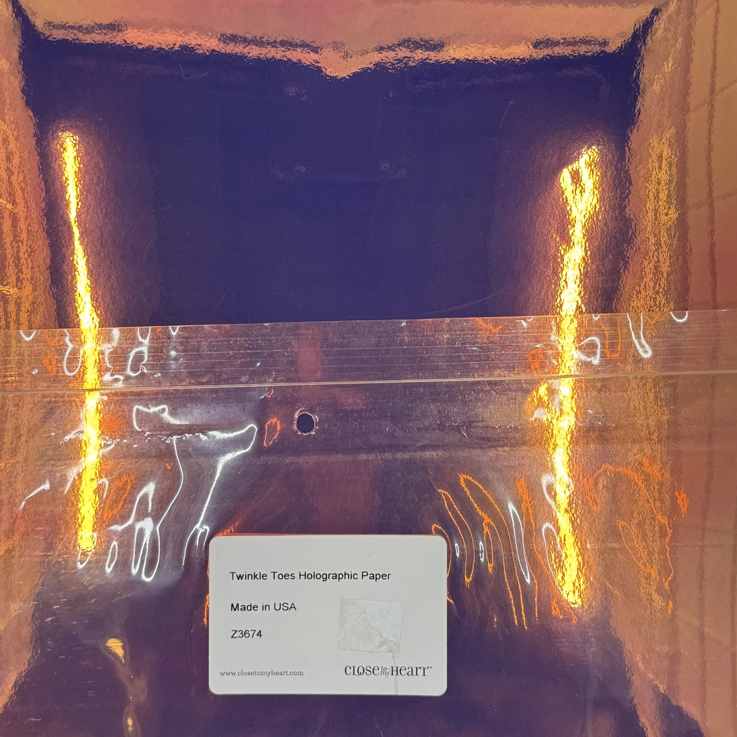Twinkle Toes Holographic Paper