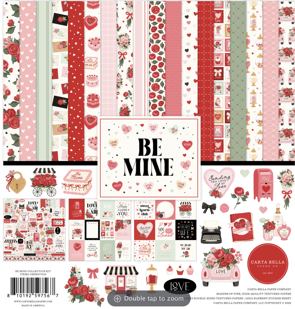 Be Mine Paper Packet